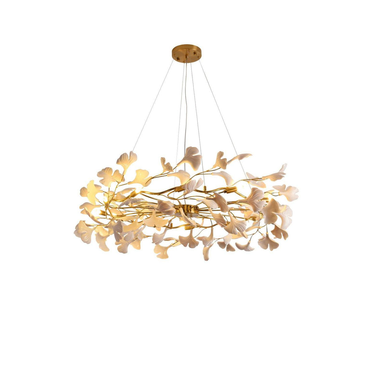 Lustre Gloria en céramique et fer – vue 7