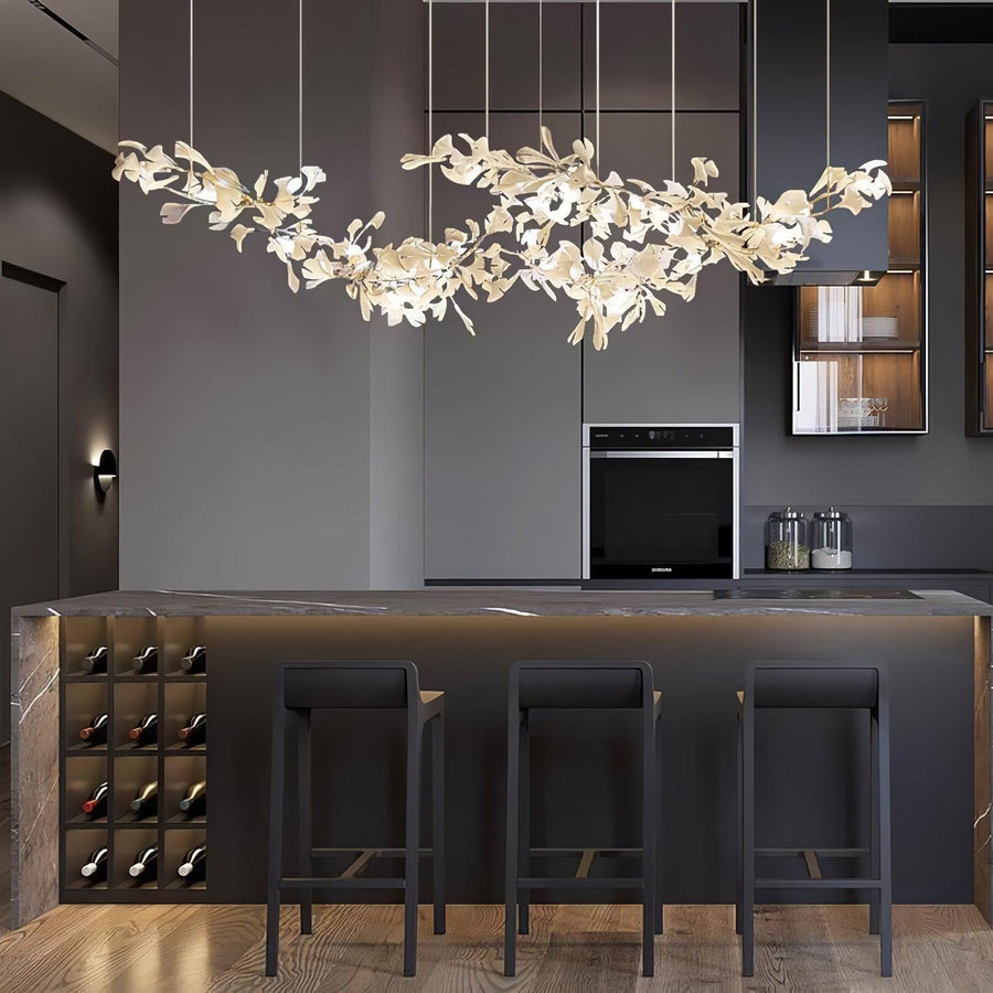 Lustre Castille en céramique et métal – vue 2
