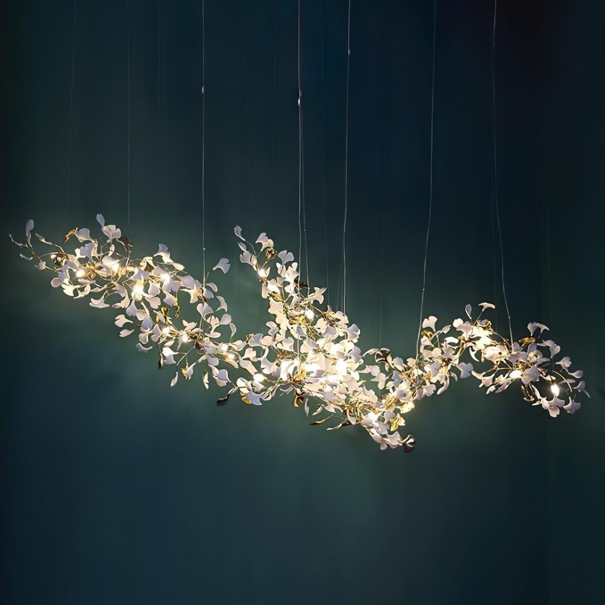 Lustre Castille en céramique et métal – vue 12