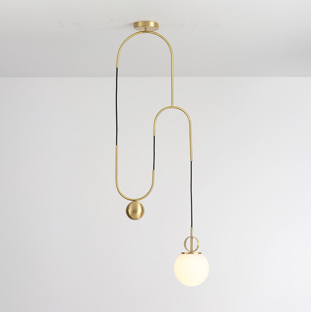 Suspension Chinon en verre et métal – vue 31