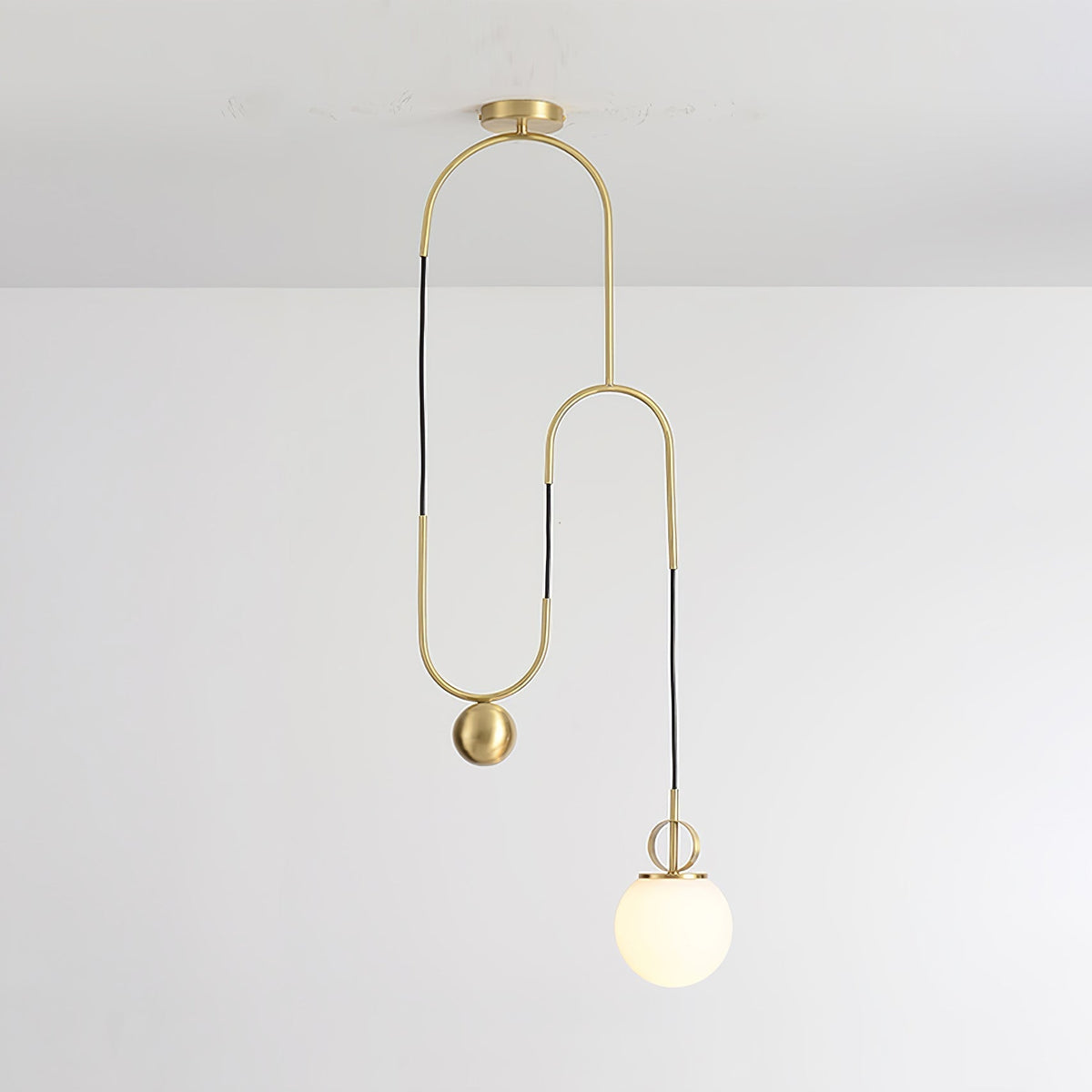 Suspension Chinon en verre et métal – vue 35