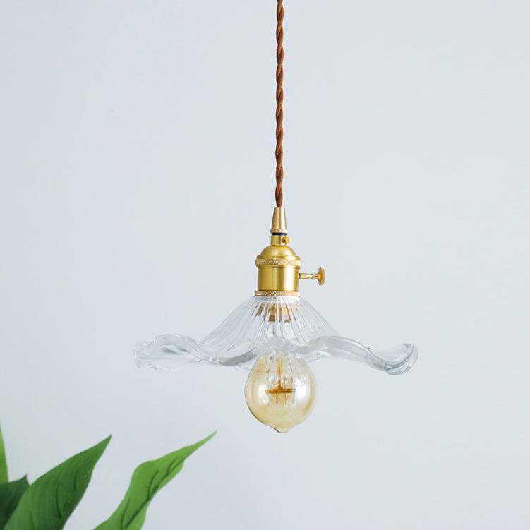 Suspension Arpège en verre et laiton – vue 34