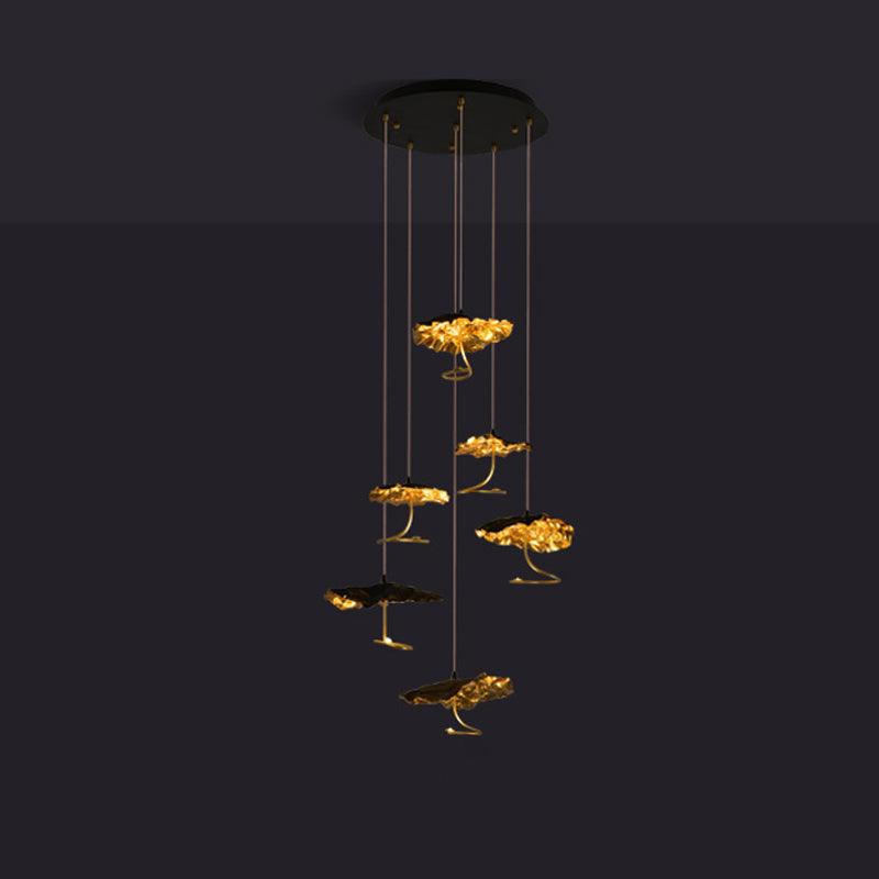 Lustre Joséphine en laiton – vue 60