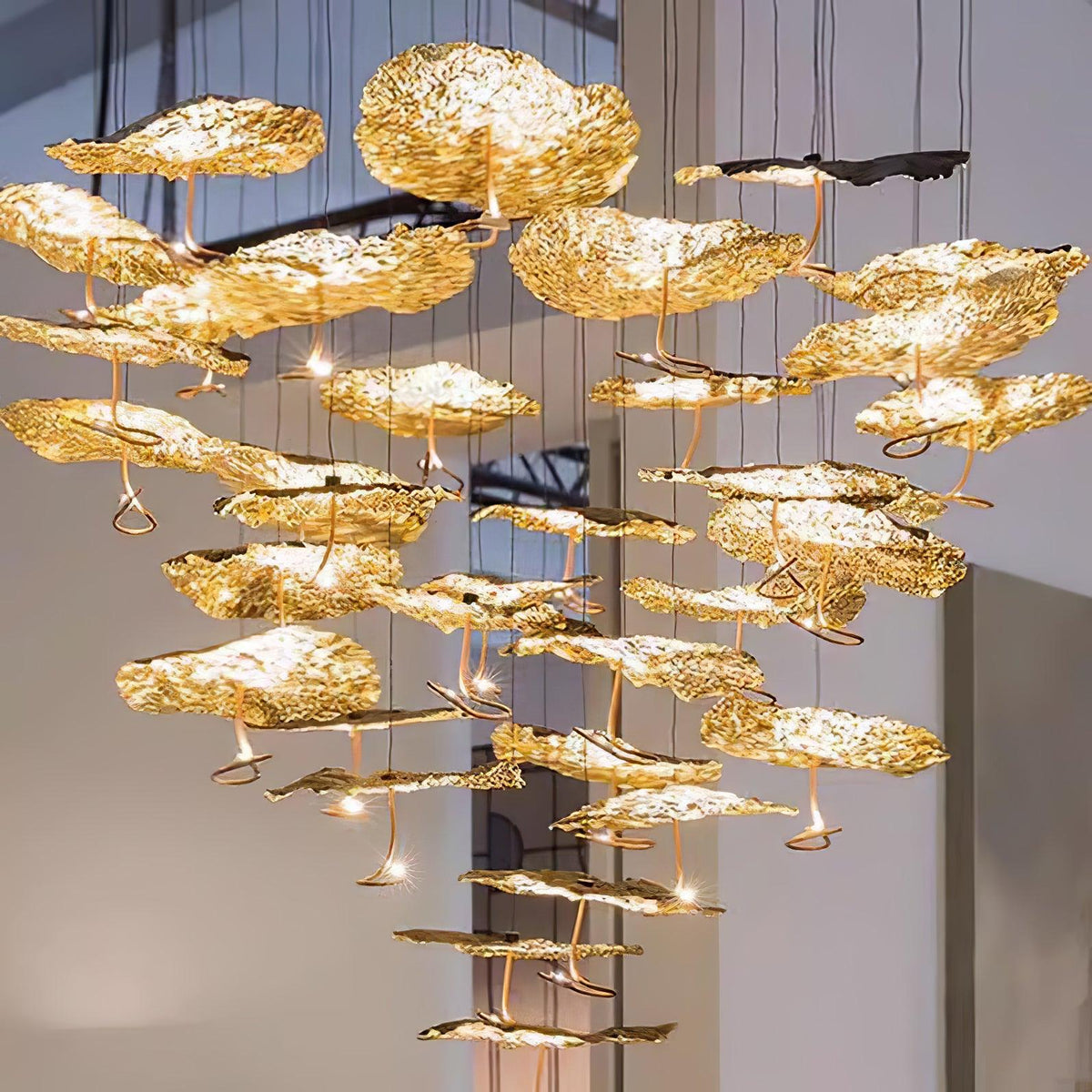Lustre Joséphine en laiton – vue 40