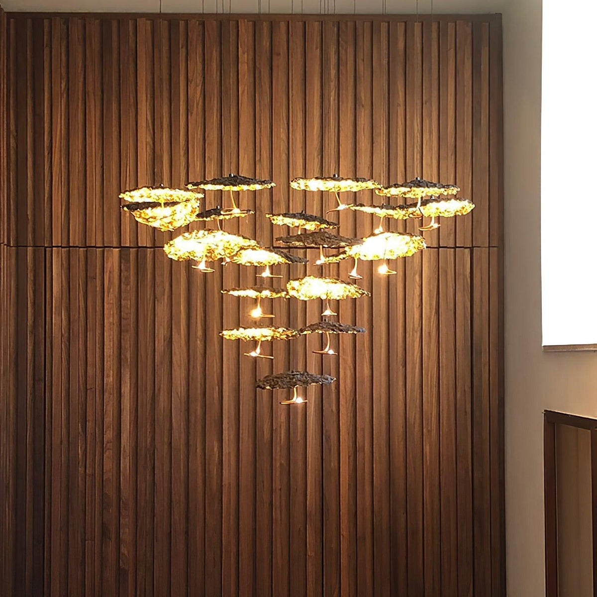 Lustre Joséphine en laiton – vue 46