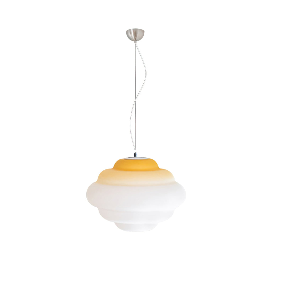 Suspension Lorette en verre et métal – vue 28