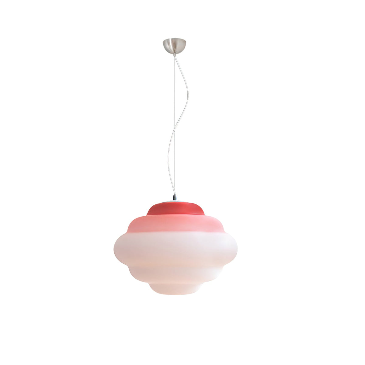 Suspension Lorette en verre et métal – vue 31