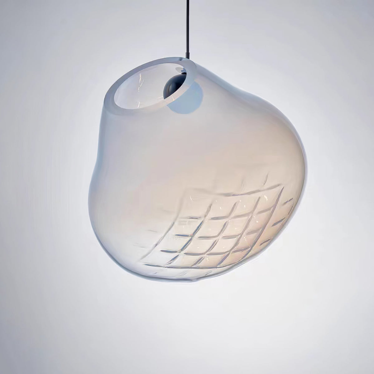 Suspension Florentine en verre et métal – vue 19