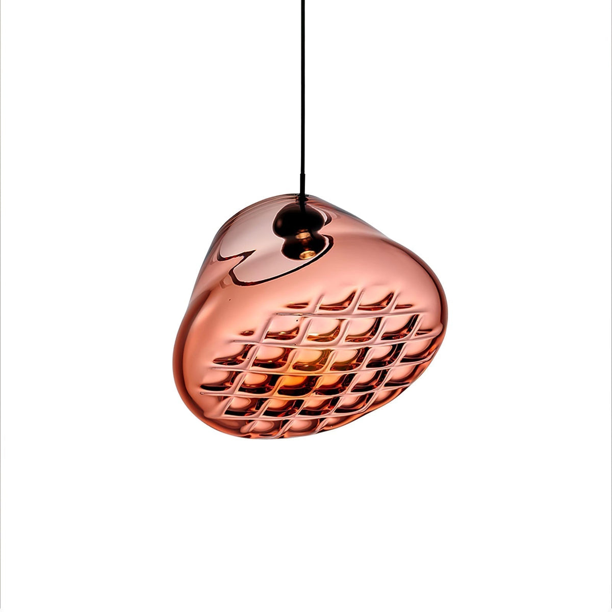 Suspension Florentine en verre et métal – vue 33