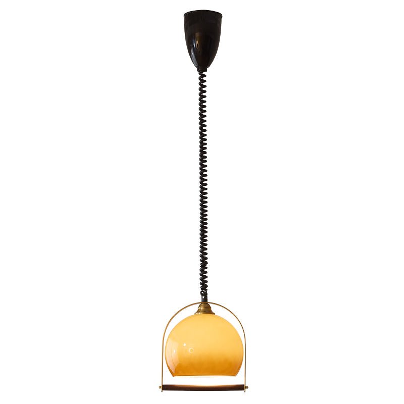 Suspension Margelle en bois et verre – vue 24