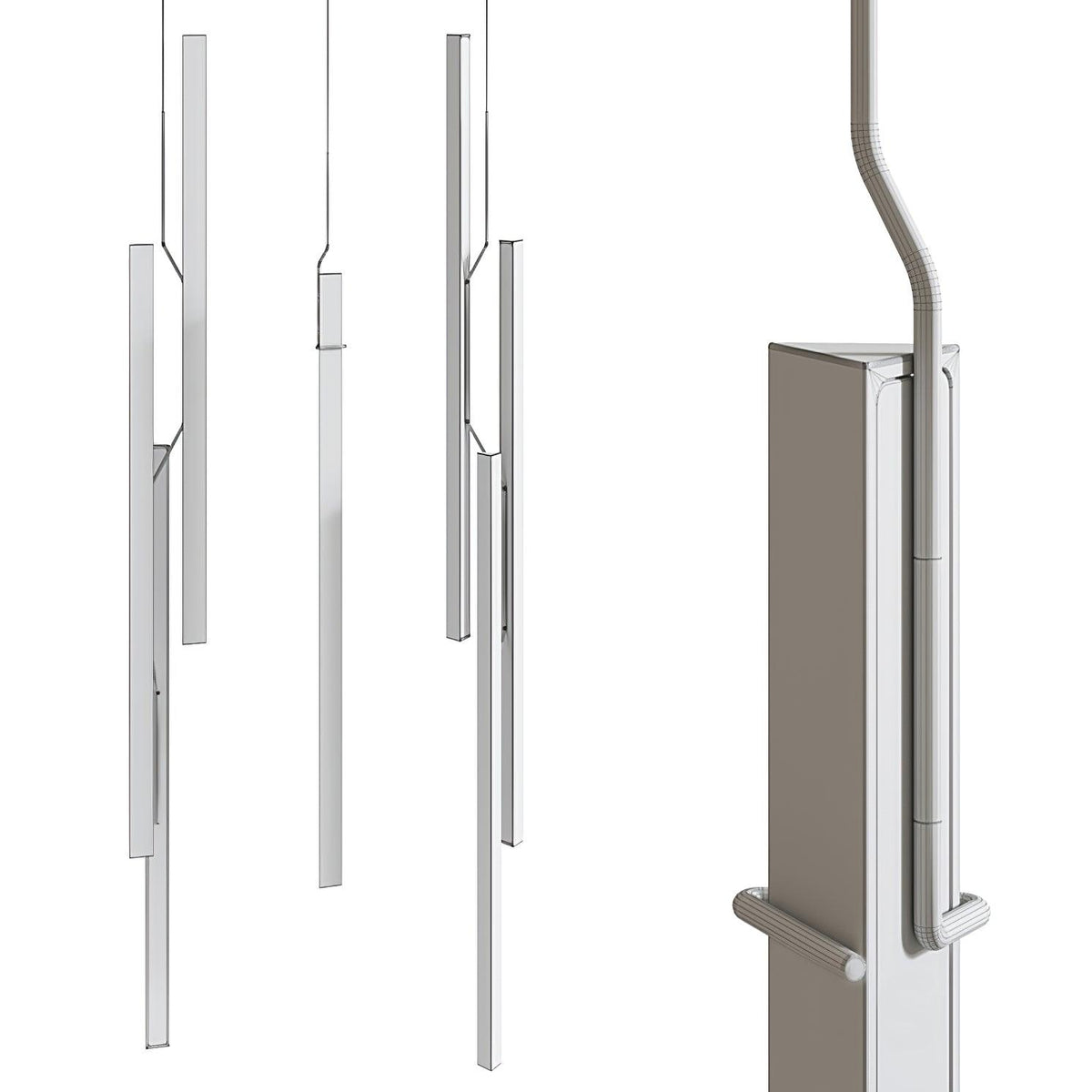 Suspension Mistral en fer – vue 13