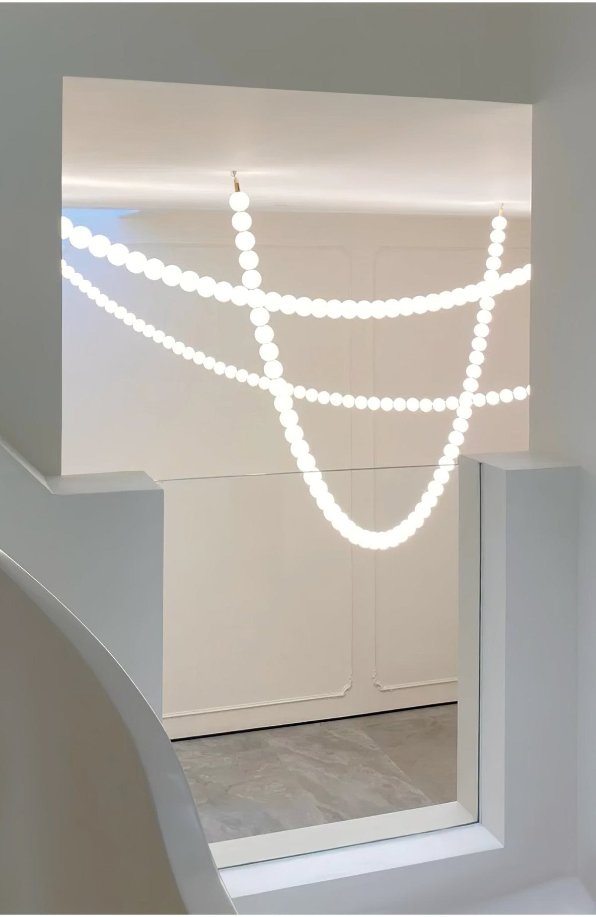 Lustre Cumulus en laiton – vue 39