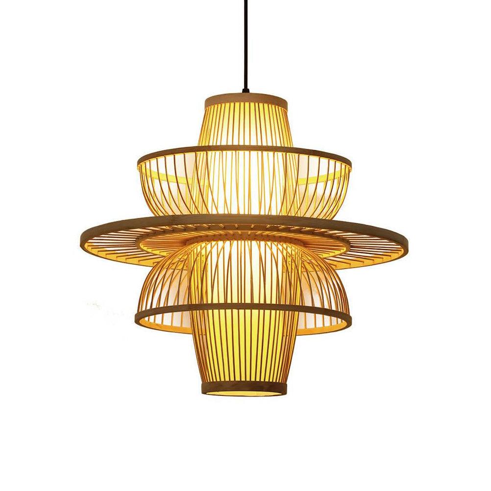 Suspension Tamaris en bambou – vue 10