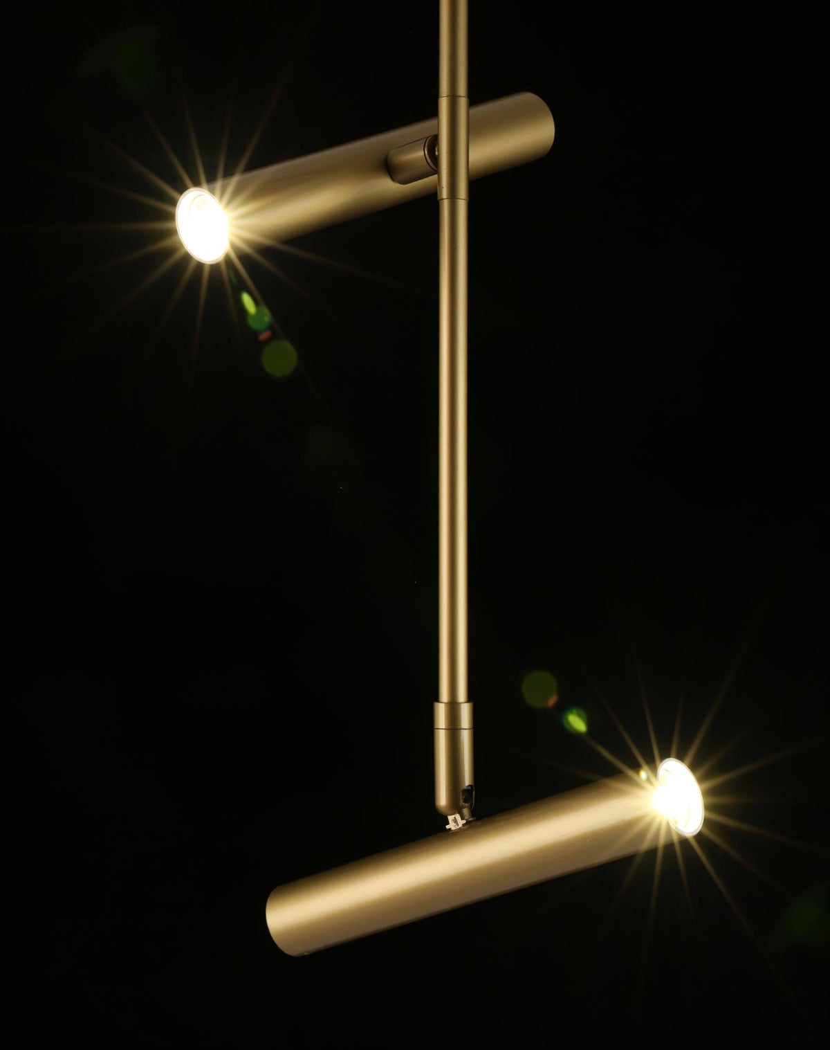 Suspension Renoncule en verre et aluminium – vue 17