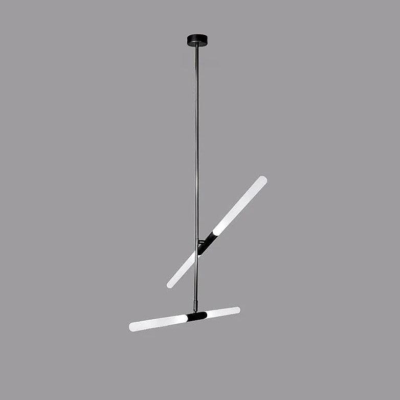 Suspension Renoncule en verre et aluminium – vue 22