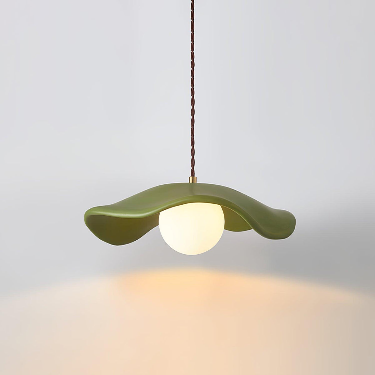 Suspension Églantine en verre et résine – vue 19