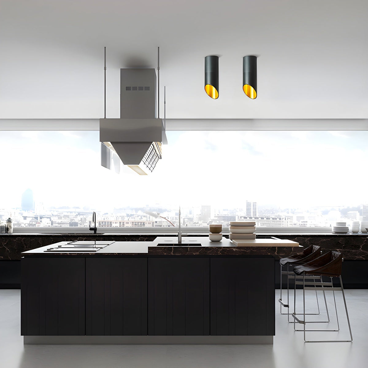 Plafonnier Nérée en aluminium – vue 30