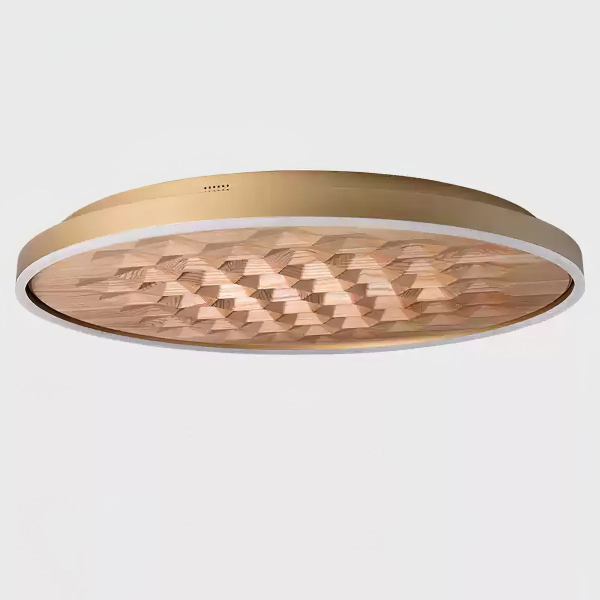Plafonnier Bréhat en bois et métal – vue 20