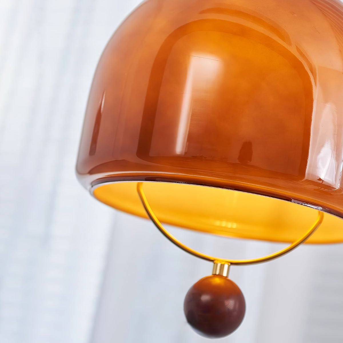 Suspension Topaze en bois et verre – vue 27