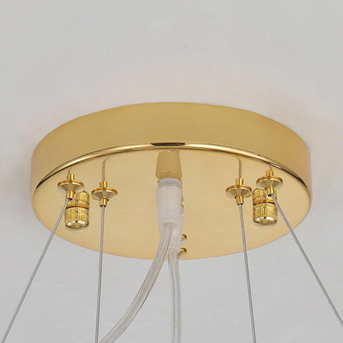 Lustre Clémentine en cristal et fer – vue 26
