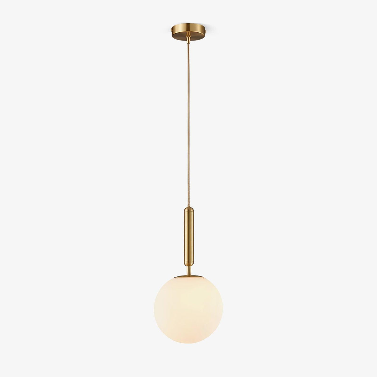 Suspension Grenat en laiton et verre – vue 25
