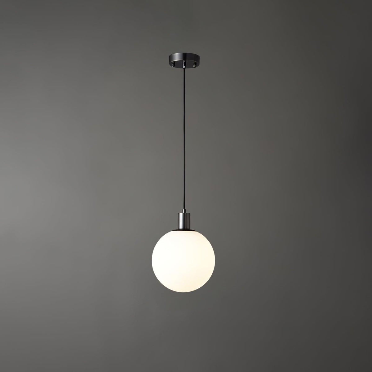 Suspension Grenat en laiton et verre – vue 27