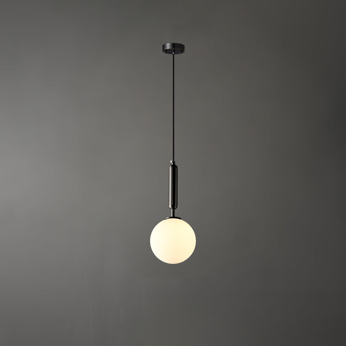 Suspension Grenat en laiton et verre – vue 30