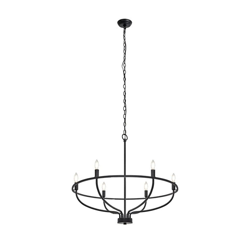 Lustre Diane en laiton – vue 2