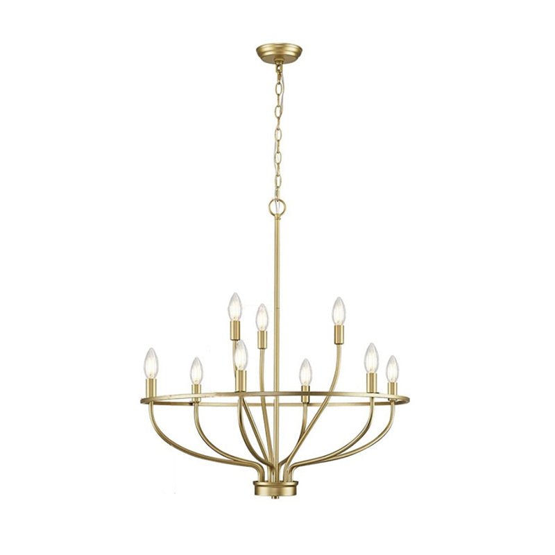 Lustre Diane en laiton – vue 3