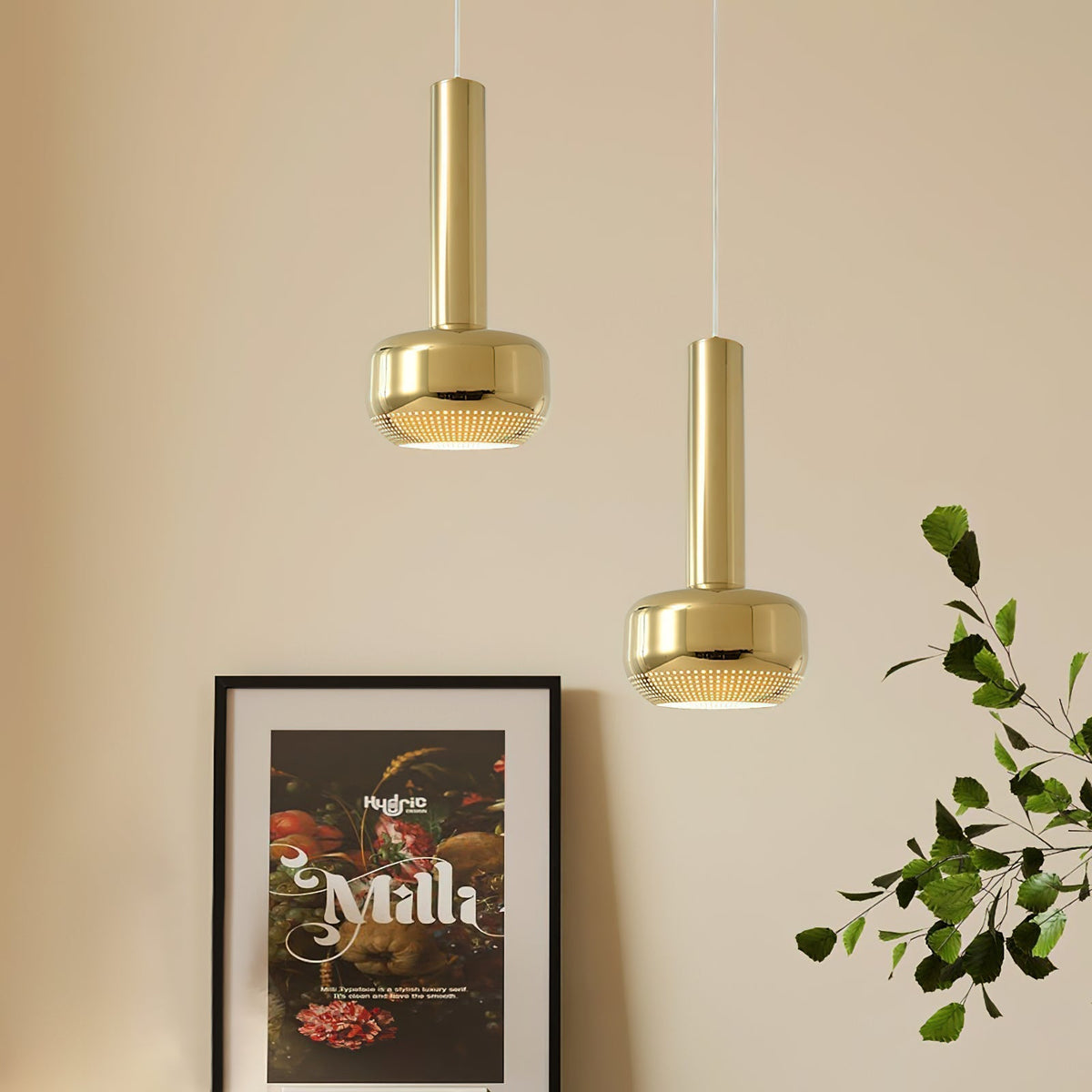 Suspension Trapèze en métal – vue 4