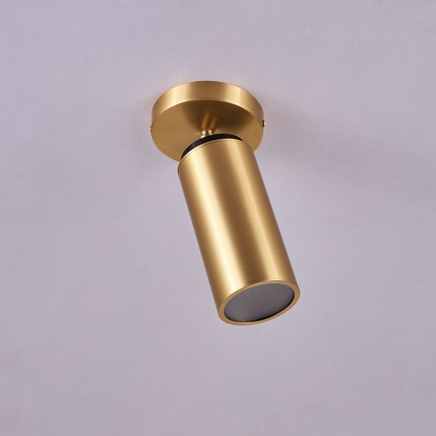 Plafonnier Calypso en laiton – vue 5