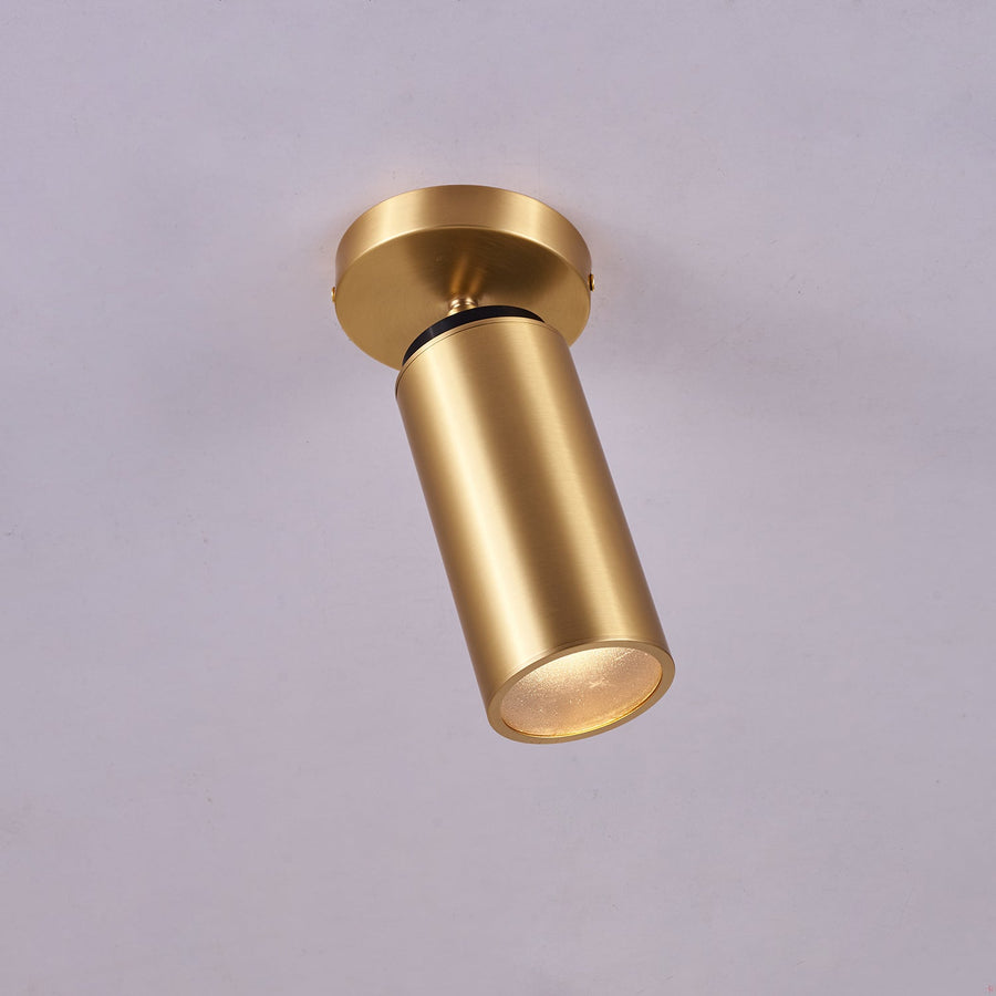 Plafonnier Calypso en laiton – vue 3