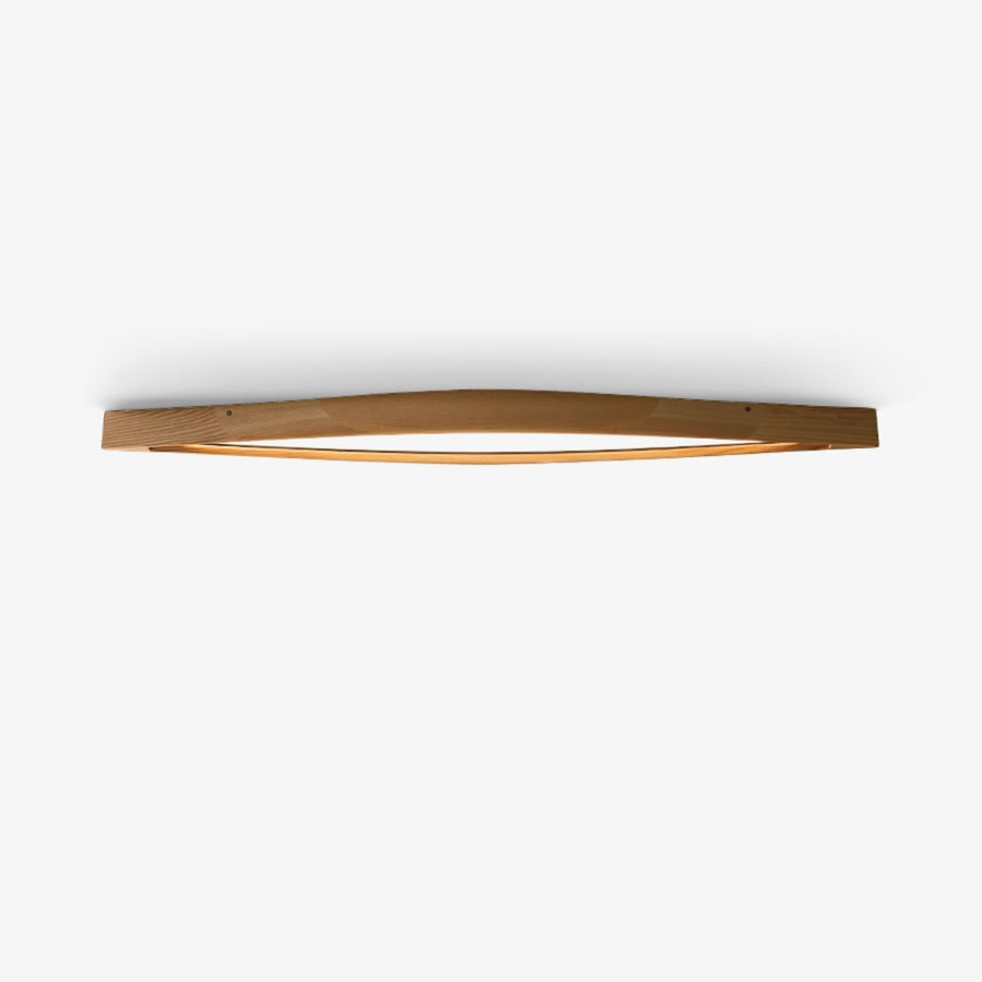 Plafonnier Chaloupe en bois et métal – vue 5