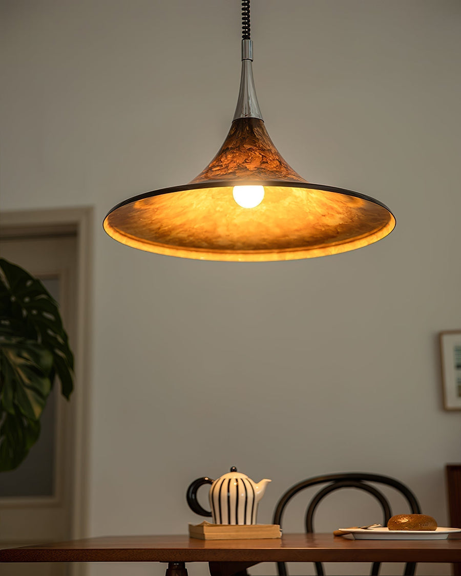 Suspension Bergamote en métal – vue 3