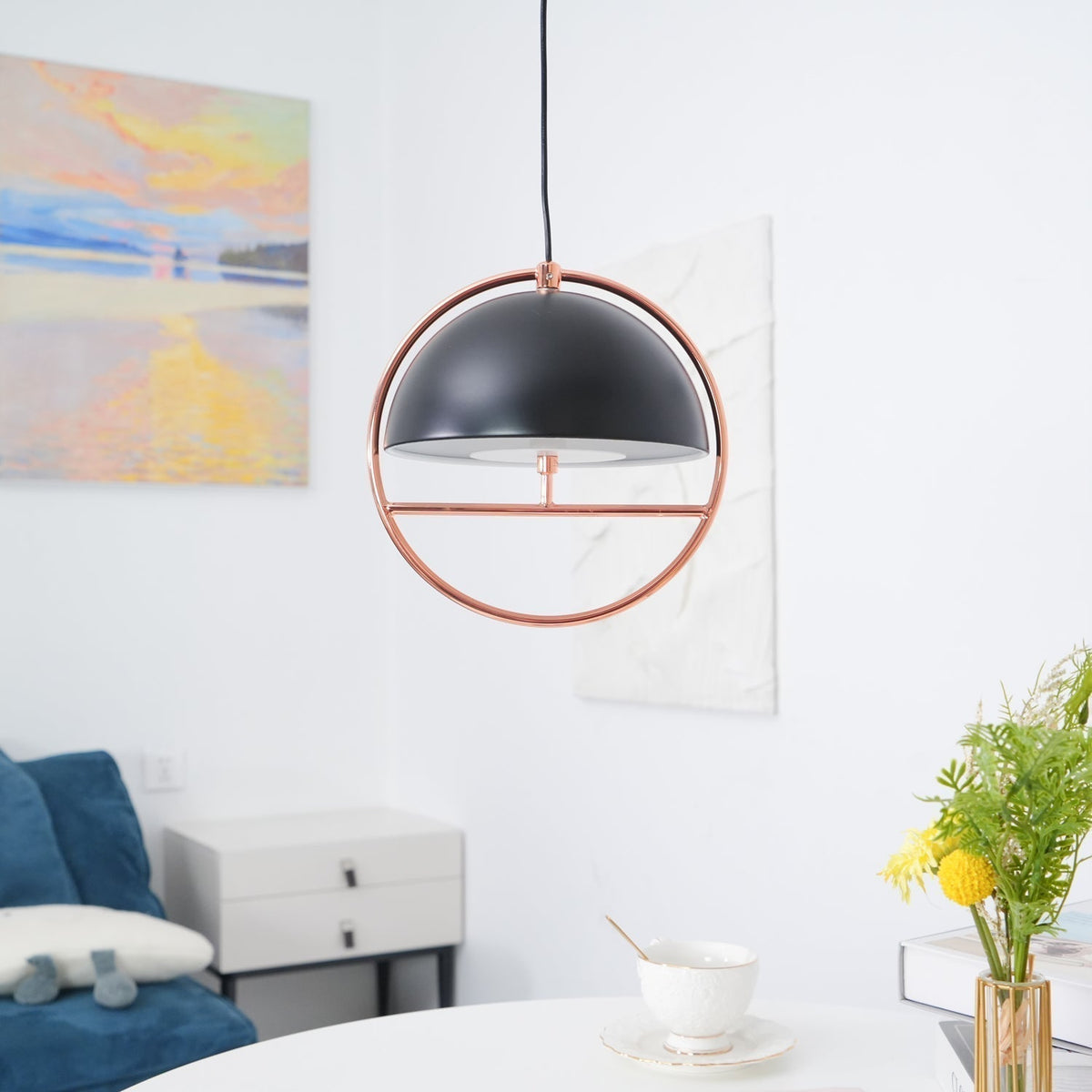 Suspension Liane en fer – vue 22