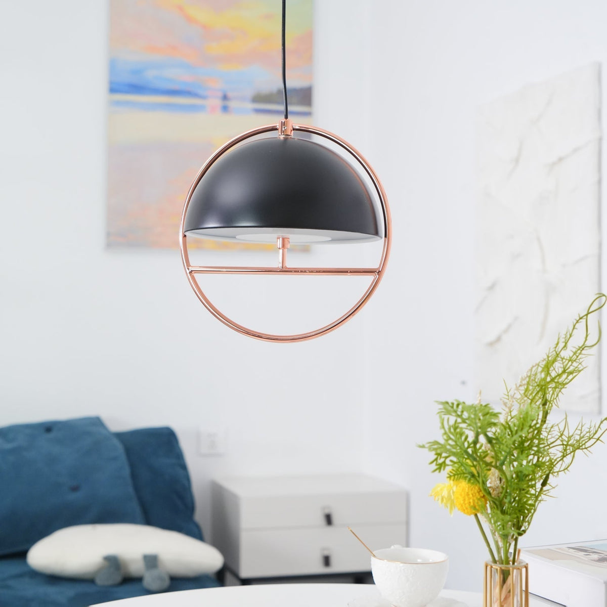 Suspension Liane en fer – vue 24