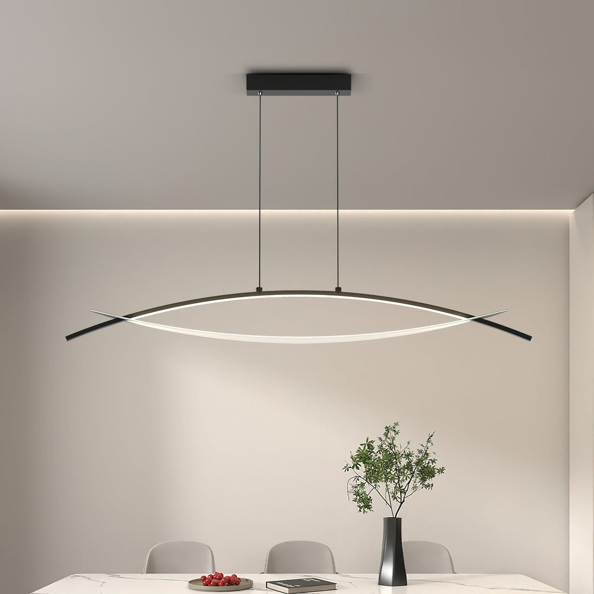 Suspension Palissandre en aluminium – vue 4