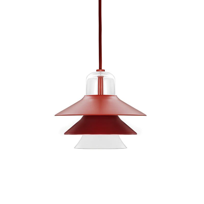Suspension Éléonore en aluminium et verre – vue 25