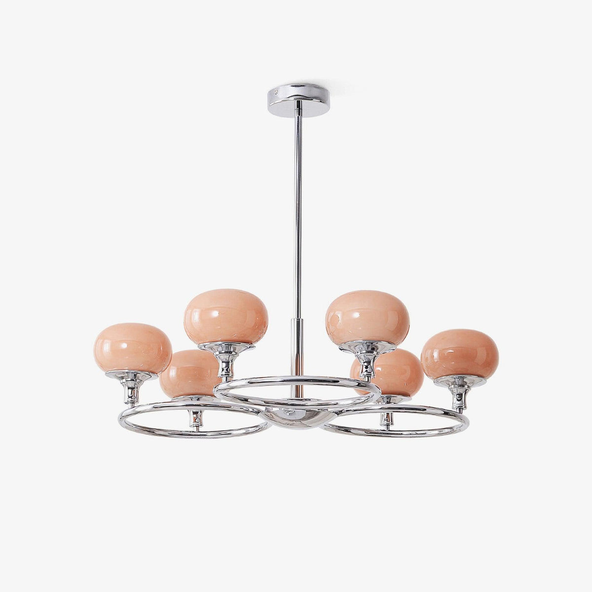 Lustre Rhapsodie en verre et métal – vue 19