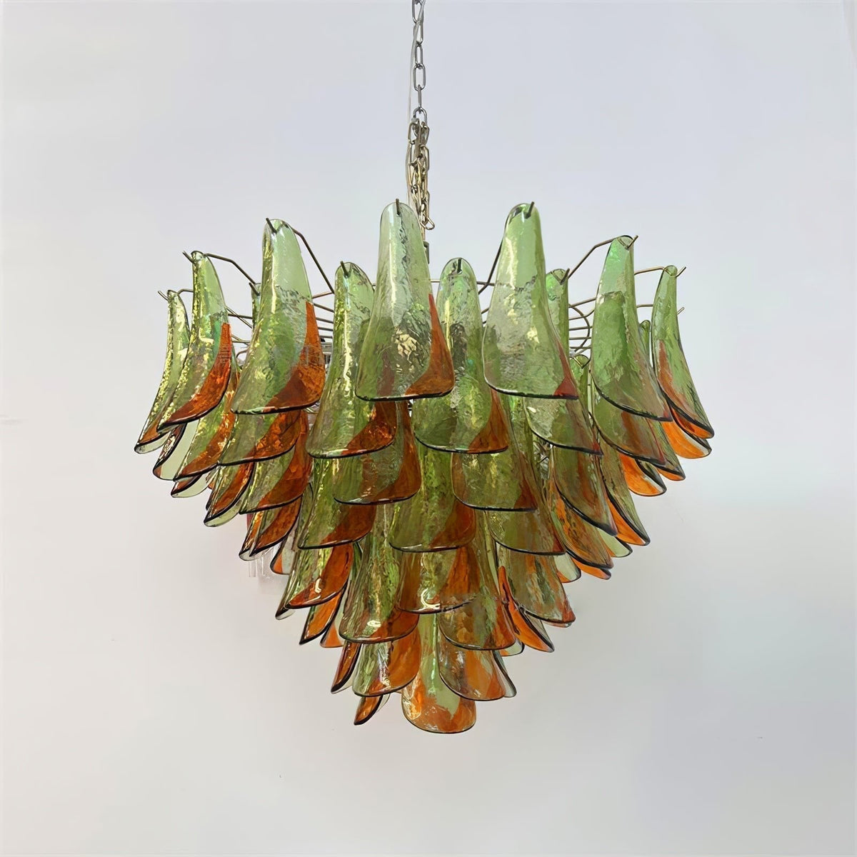 Lustre Falaise en verre et métal – vue 43