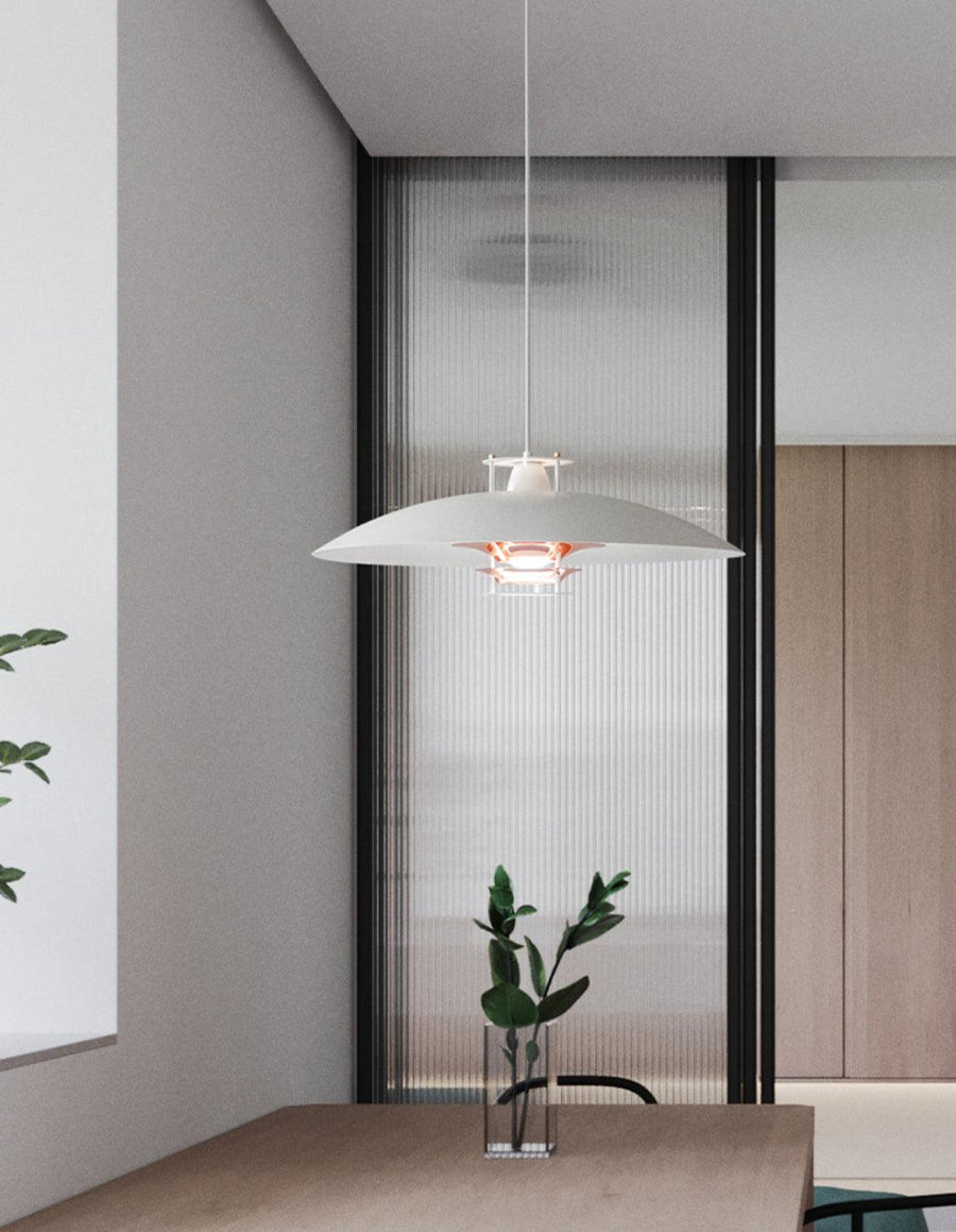 Suspension Cyclamen en aluminium – vue 5
