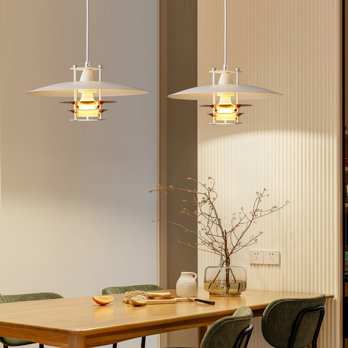 Suspension Cyclamen en aluminium – vue 26