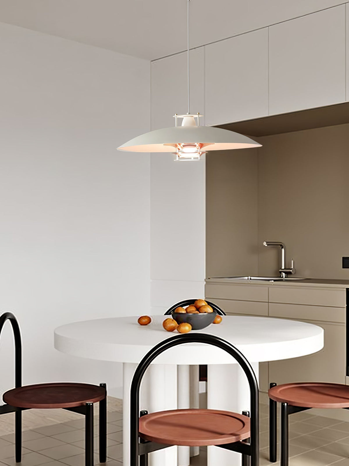 Suspension Cyclamen en aluminium – vue 27