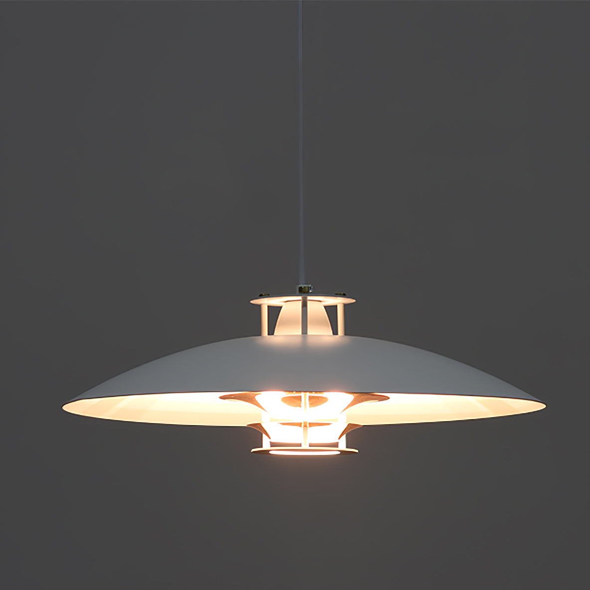 Suspension Cyclamen en aluminium – vue 59