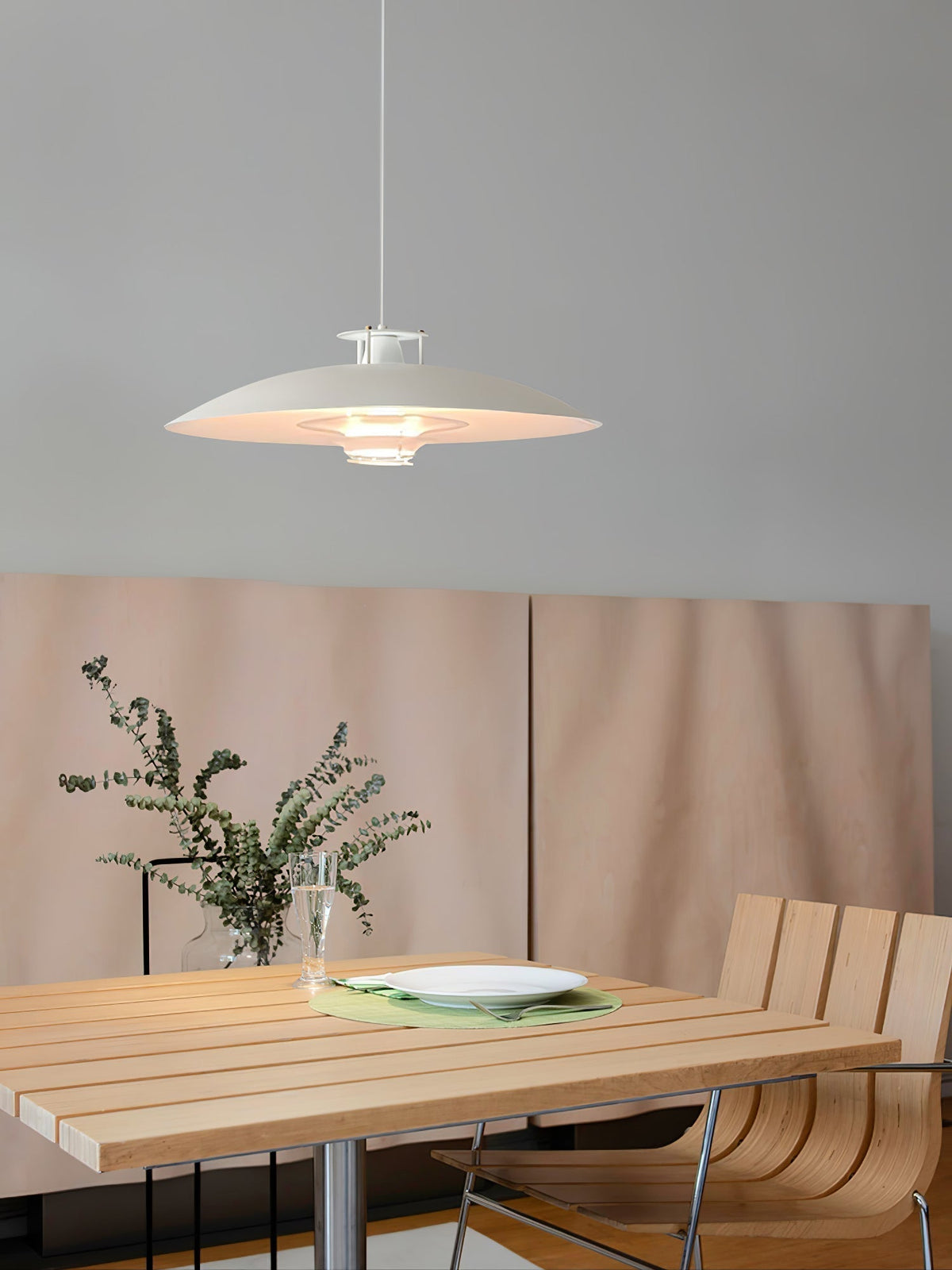 Suspension Cyclamen en aluminium – vue 33