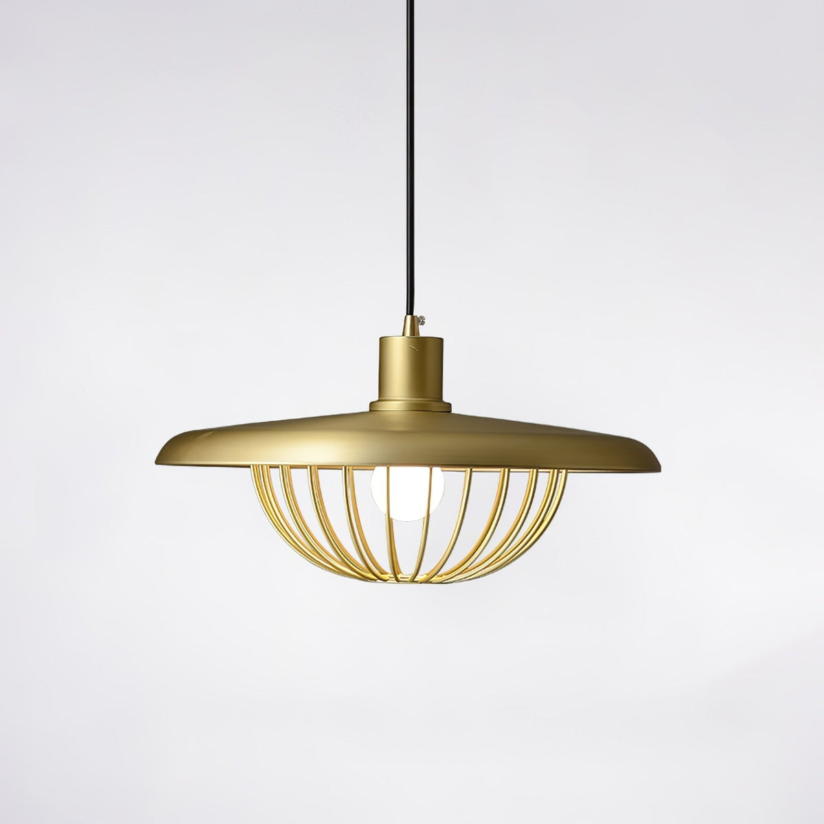 Suspension Allegro en bois et fer – vue 95