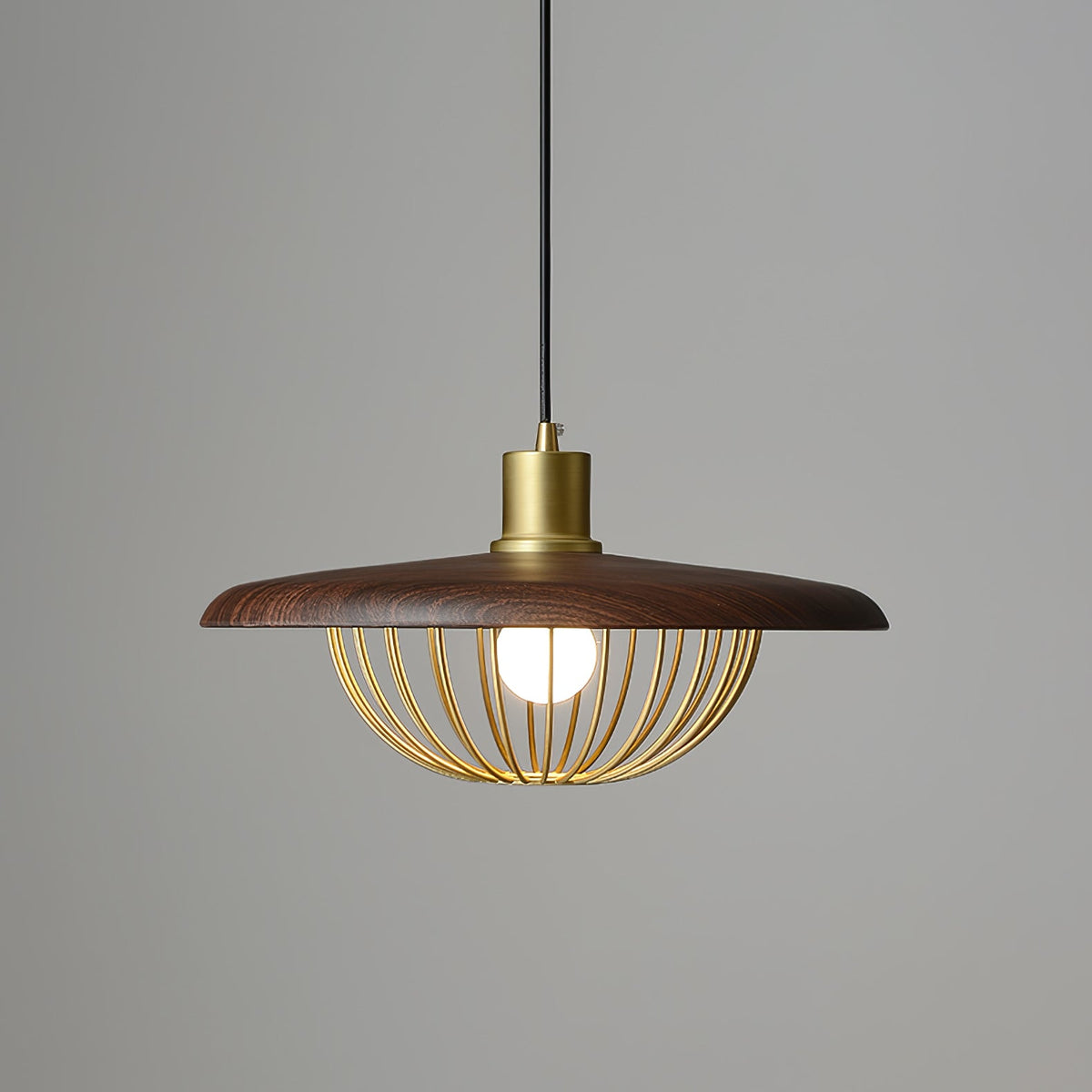 Suspension Allegro en bois et fer – vue 38