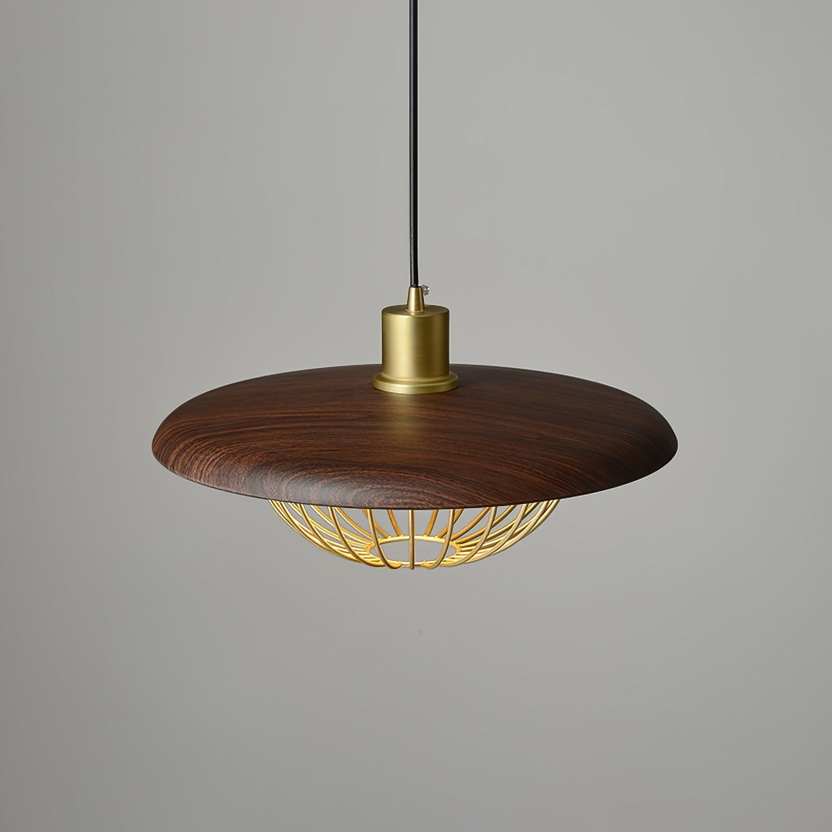 Suspension Allegro en bois et fer – vue 60
