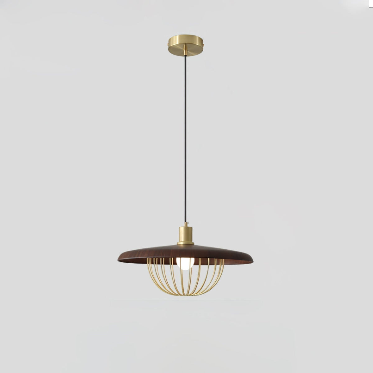 Suspension Allegro en bois et fer – vue 74