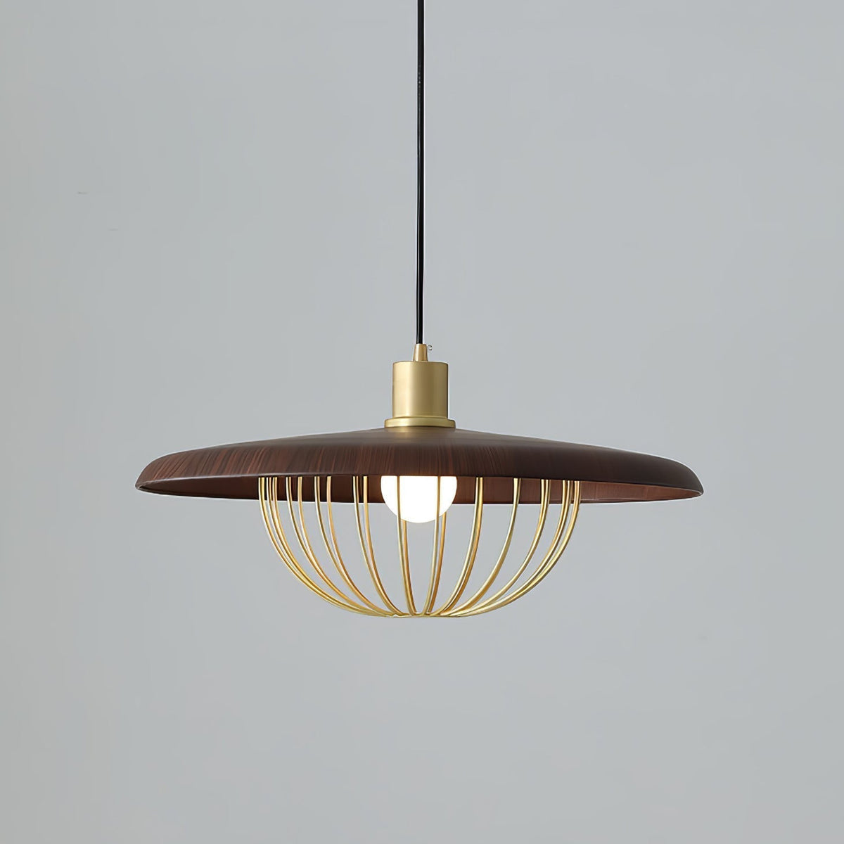 Suspension Allegro en bois et fer – vue 75